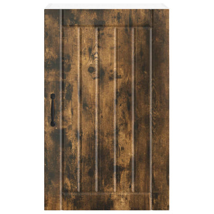 Armadietto a muro LUCCA Rovere Fumo 50 x 31 x 80 cm | homemem39