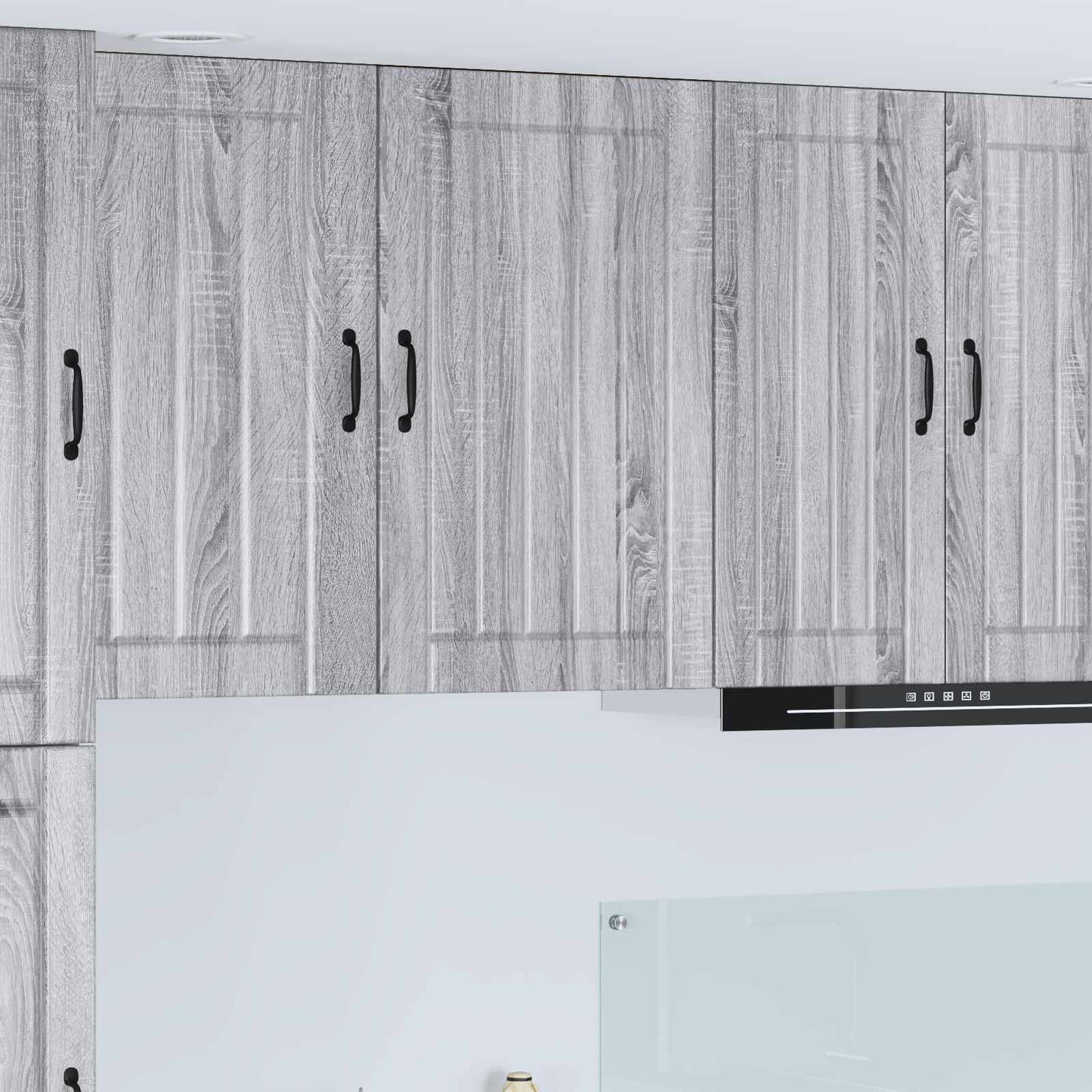 Armadietto a muro LUCCA Grigio Sonoma 50 x 31 x 80 cm