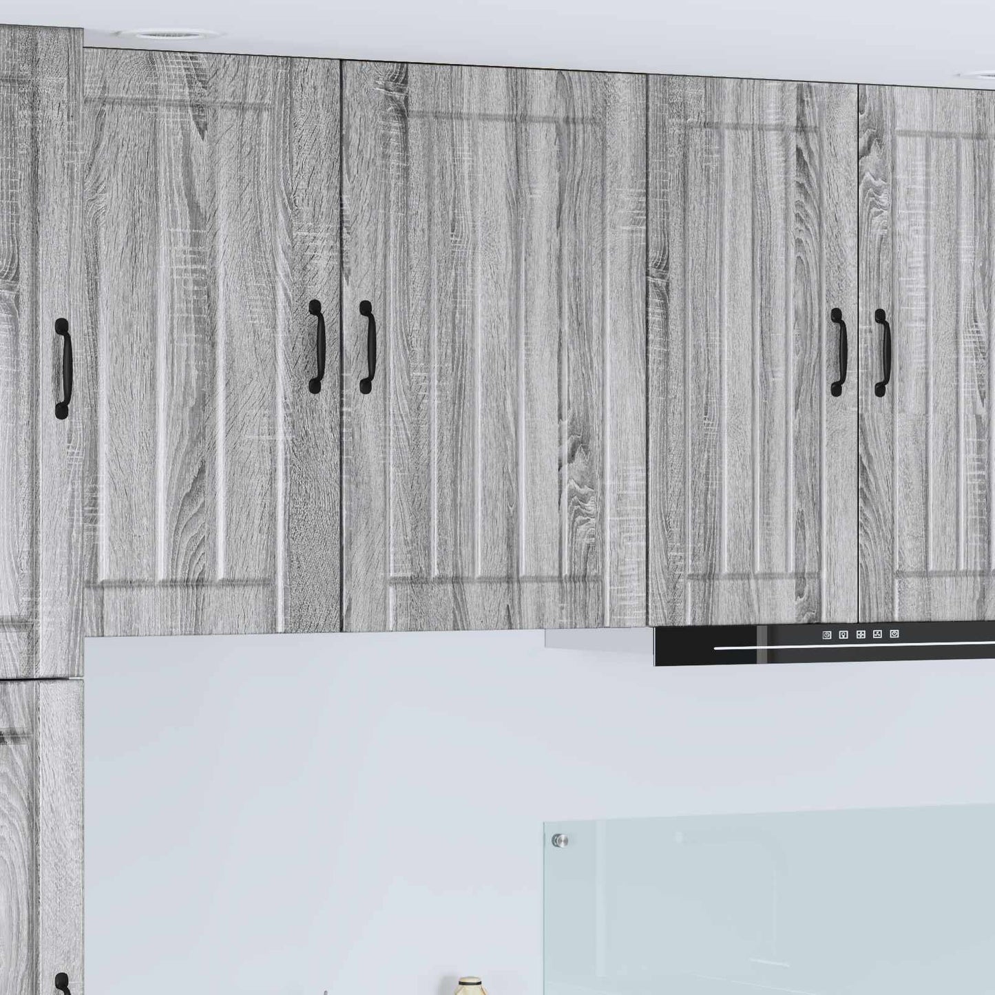 Armadietto a muro LUCCA Grigio Sonoma 50 x 31 x 80 cm