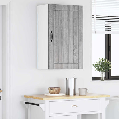 Armadietto a muro LUCCA Grigio Sonoma 50 x 31 x 80 cm | homemem39