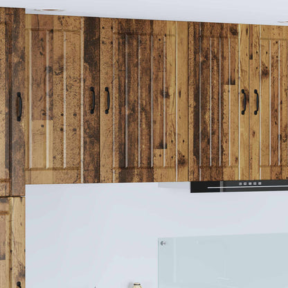 Armadietto a muro LUCCA Legno antico 50 x 31 x 80 cm | homemem39