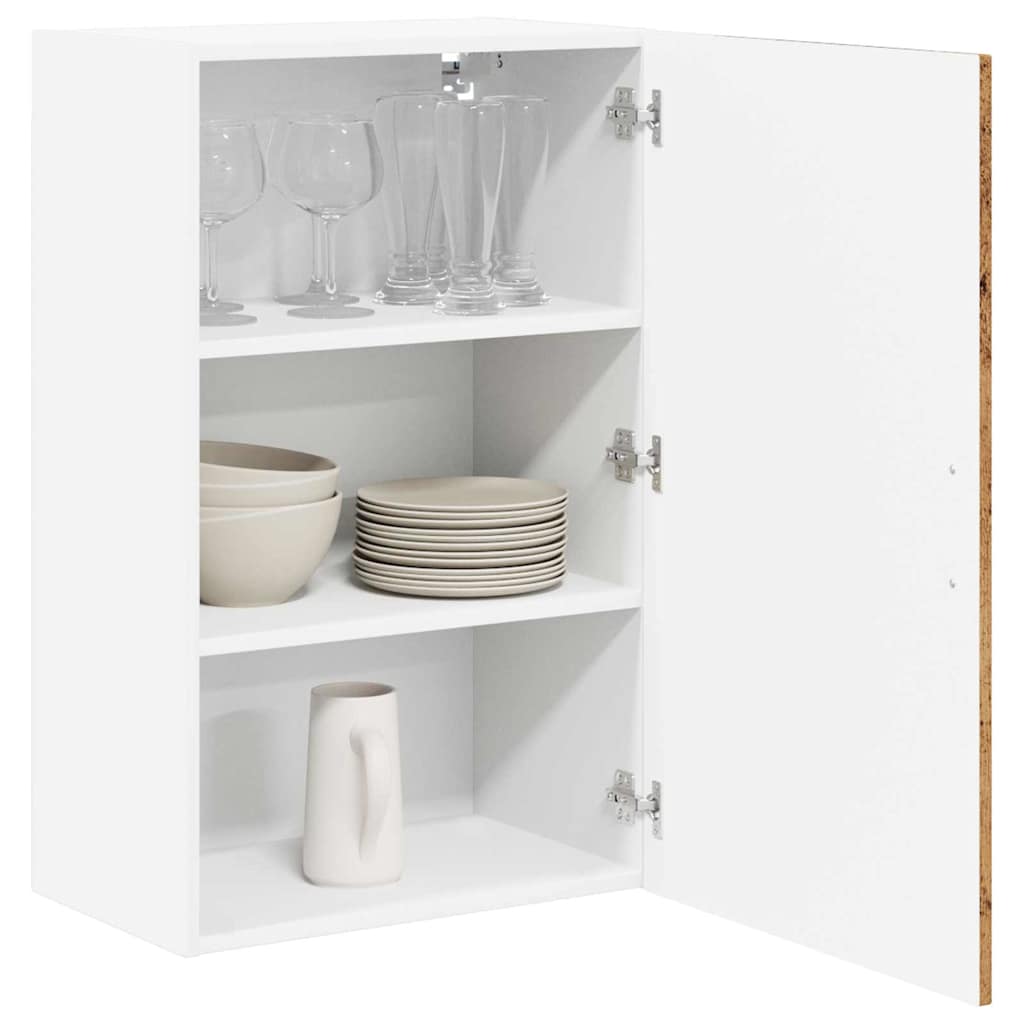 Armadietto a muro LUCCA Legno antico 50 x 31 x 80 cm | homemem39