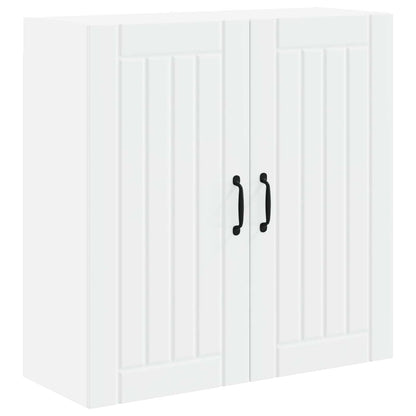 Armadietto a muro LUCCA Bianco 80 x 31 x 80 cm