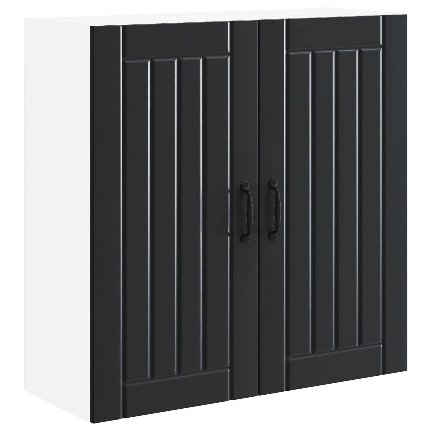 Armadietto a muro LUCCA Nero 80 x 31 x 80 cm