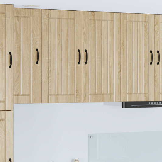 Armadietto a muro LUCCA Rovere Sonoma 80 x 31 x 80 cm