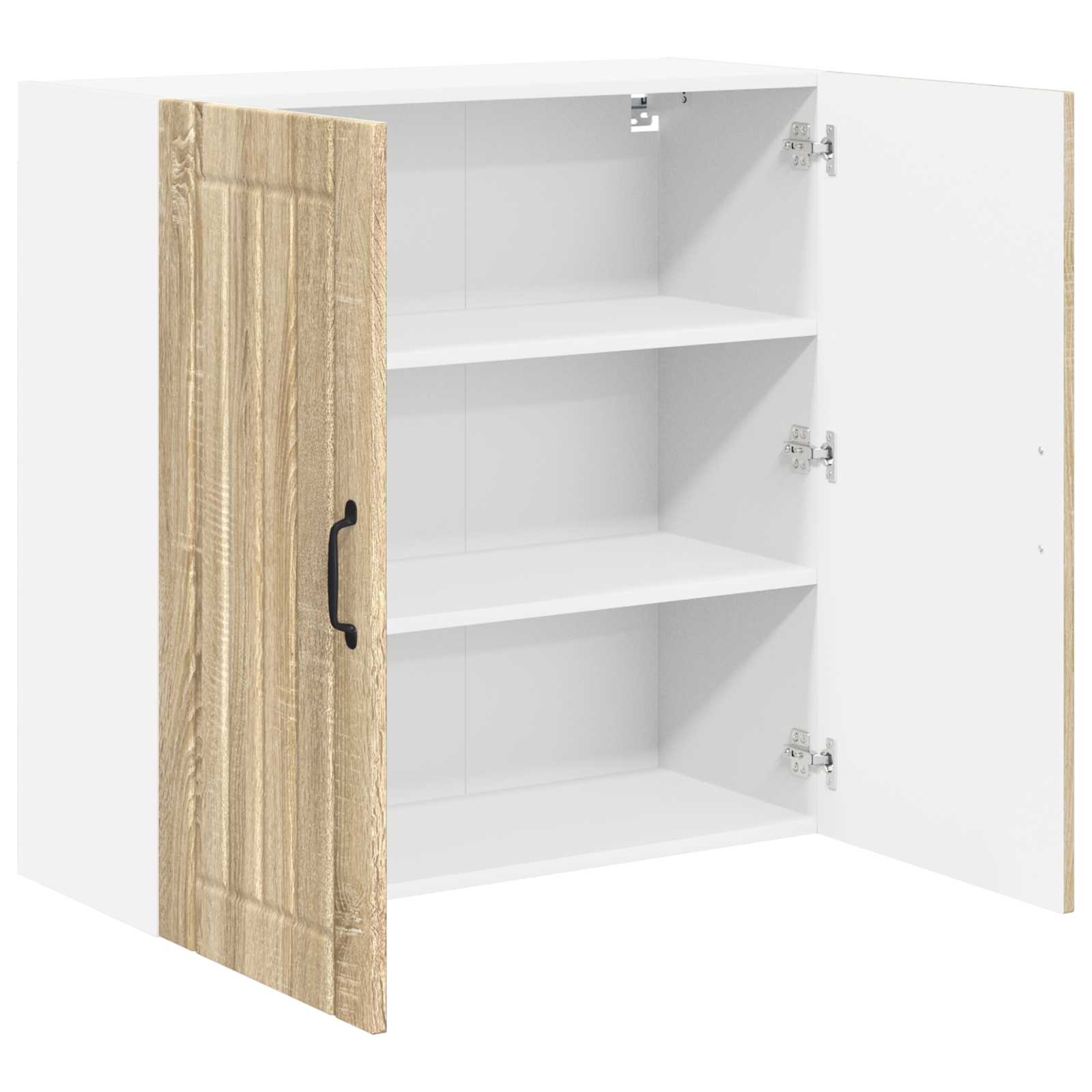 Armadietto a muro LUCCA Rovere Sonoma 80 x 31 x 80 cm | homemem39