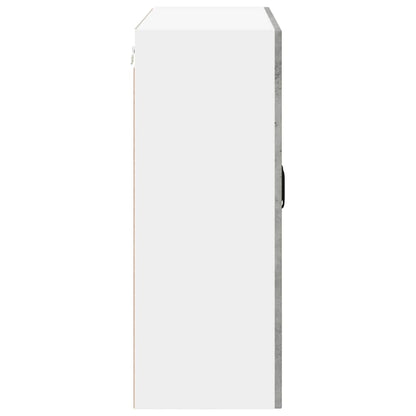 Armadietto a muro LUCCA Grigio Cemento 80 x 31 x 80 cm | homemem39