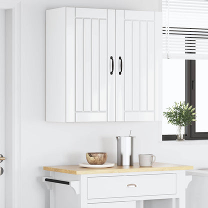 Armadietto a muro LUCCA Bianco Lucido 80 x 31 x 80 cm | homemem39