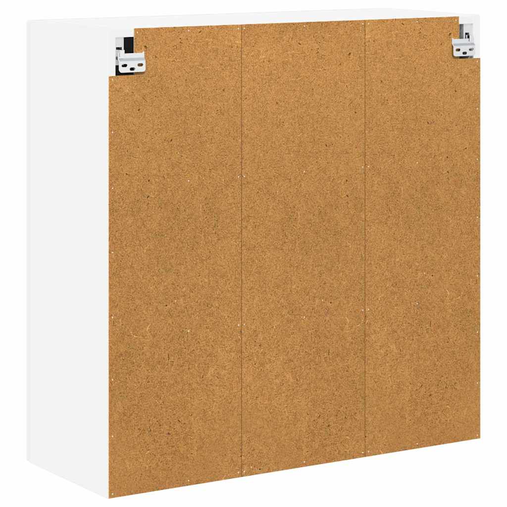 Armadietto a muro LUCCA Bianco Lucido 80 x 31 x 80 cm | homemem39