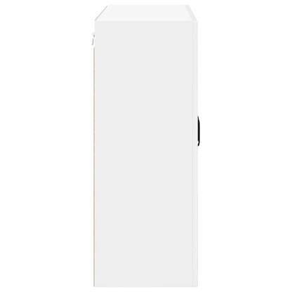 Armadietto a muro LUCCA Bianco Lucido 80 x 31 x 80 cm | homemem39
