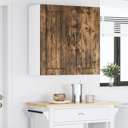 Armadietto a muro LUCCA Rovere Fumo 80 x 31 x 80 cm | homemem39