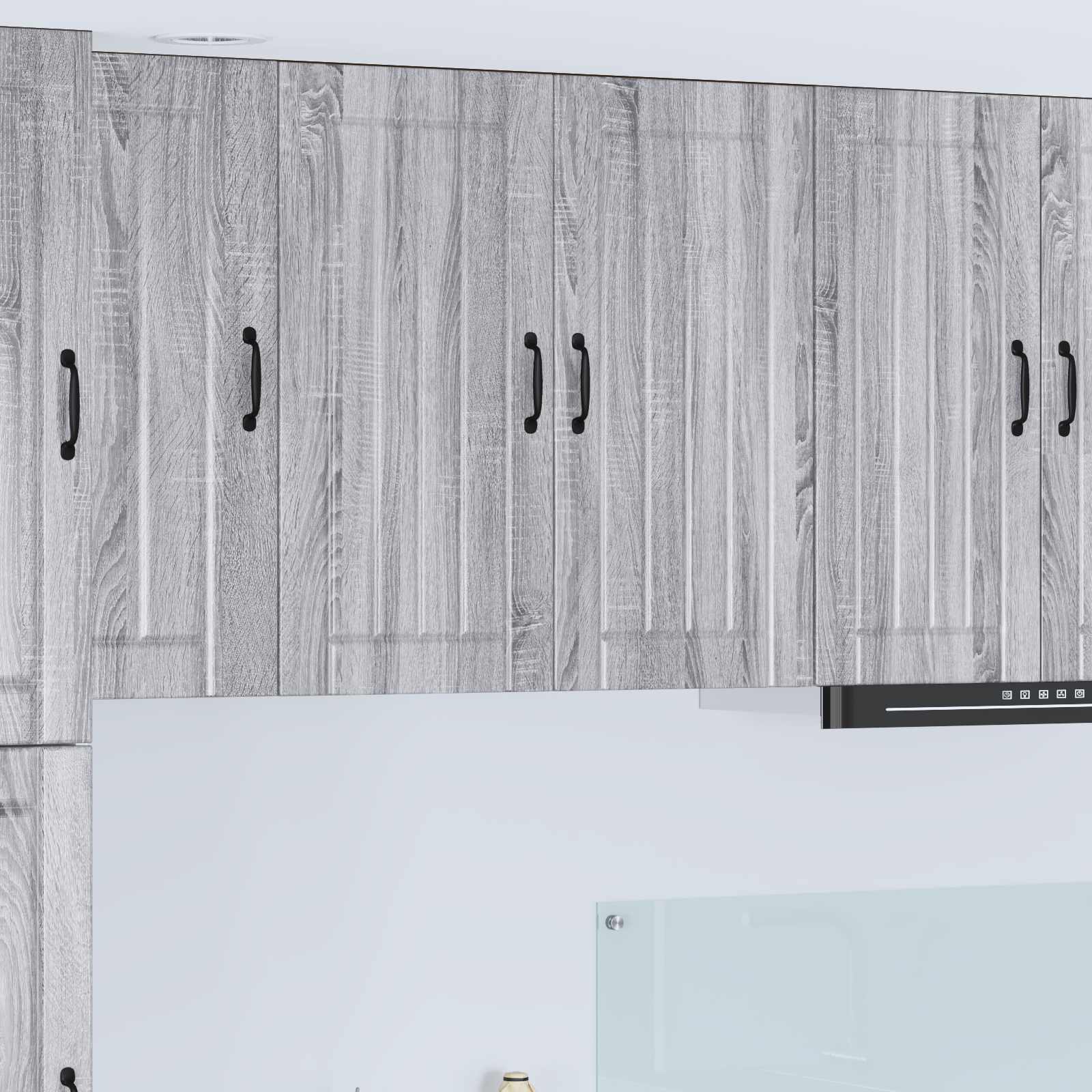 Armadietto a muro LUCCA Grigio Sonoma 80 x 31 x 80 cm | homemem39