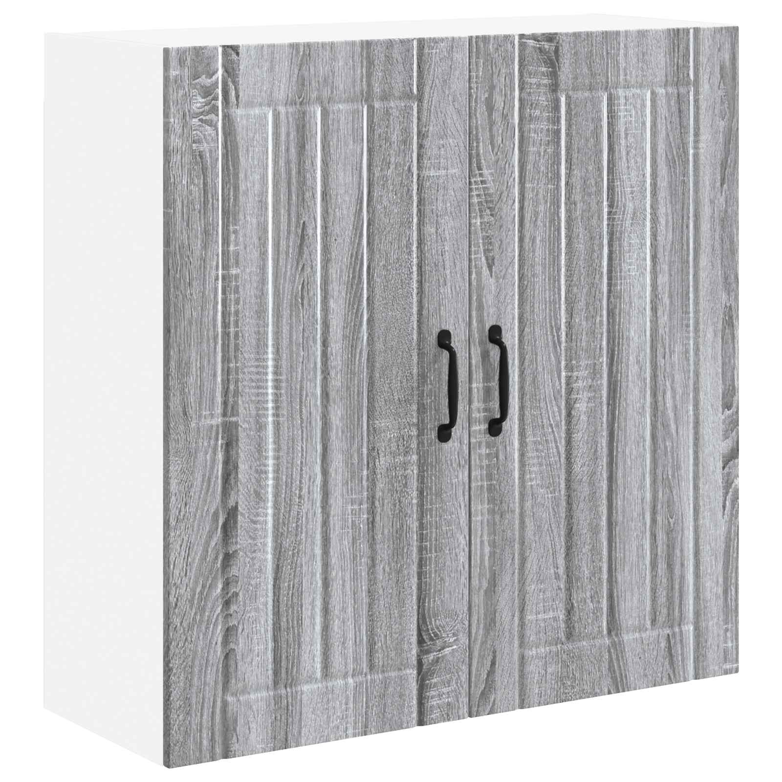 Armadietto a muro LUCCA Grigio Sonoma 80 x 31 x 80 cm | homemem39