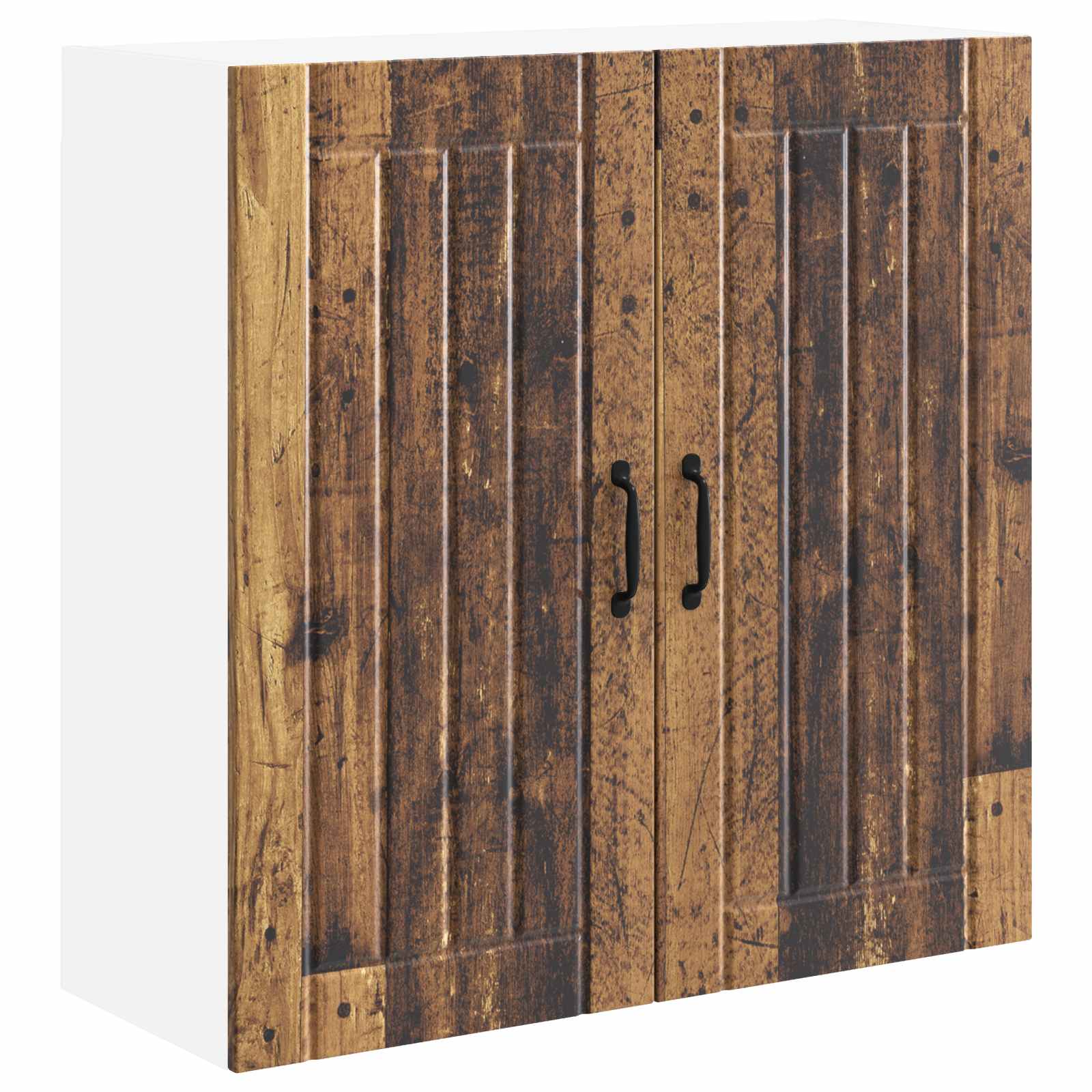 Armadietto a muro LUCCA Legno antico 80 x 31 x 80 cm | homemem39