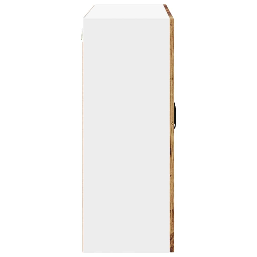 Armadietto a muro LUCCA Legno antico 80 x 31 x 80 cm | homemem39