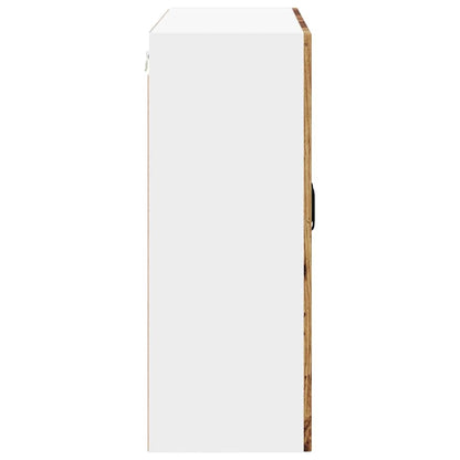 Armadietto a muro LUCCA Legno antico 80 x 31 x 80 cm