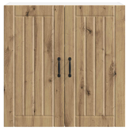 Armadietto a muro LUCCA Rovere Artigianale 80 x 31 x 80 cm | homemem39