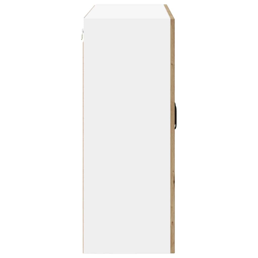 Armadietto a muro LUCCA Rovere Artigianale 80 x 31 x 80 cm | homemem39