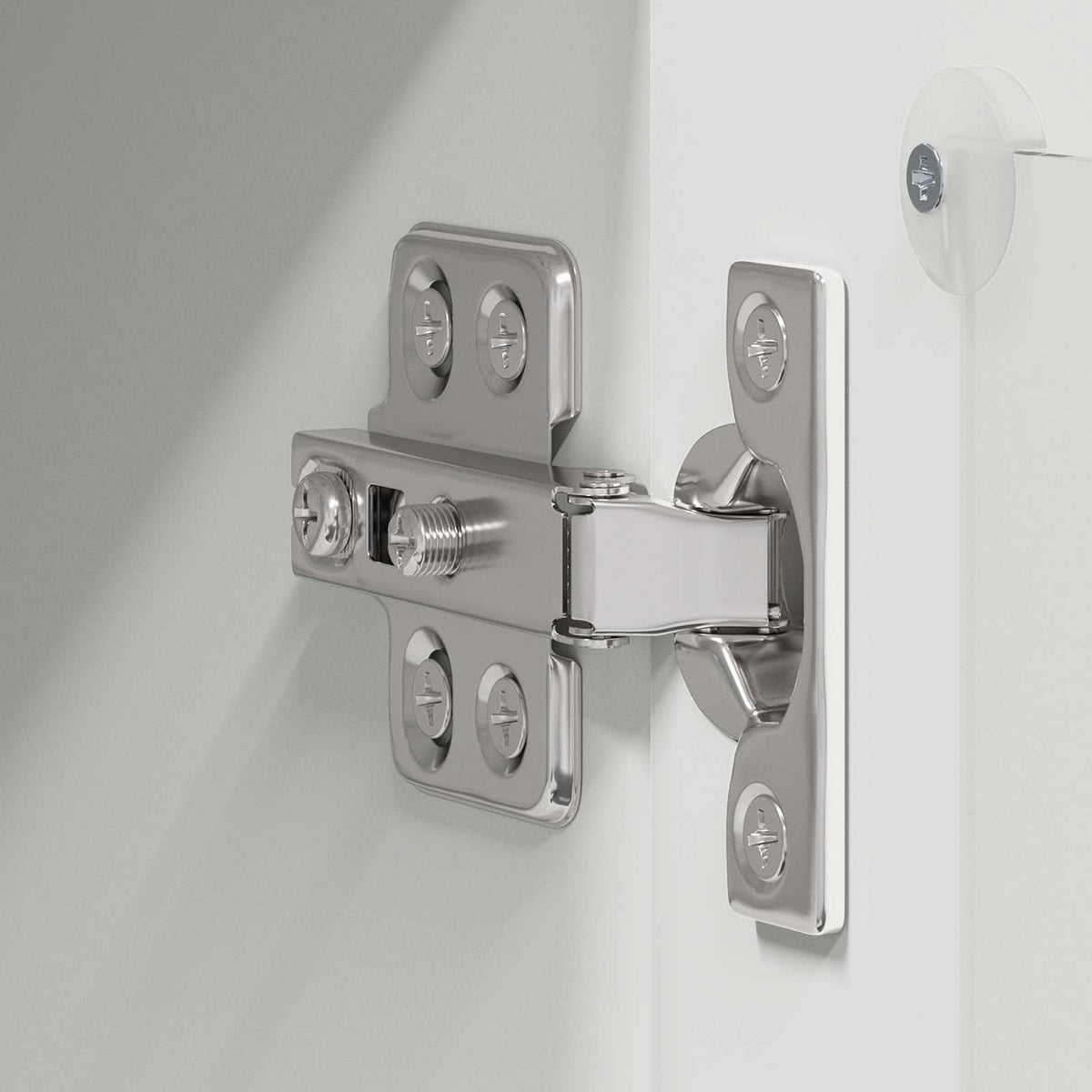 Mobile in vetro da parete LUCCA Rovere Fumo 80 x 31 x 80 cm - homemem39