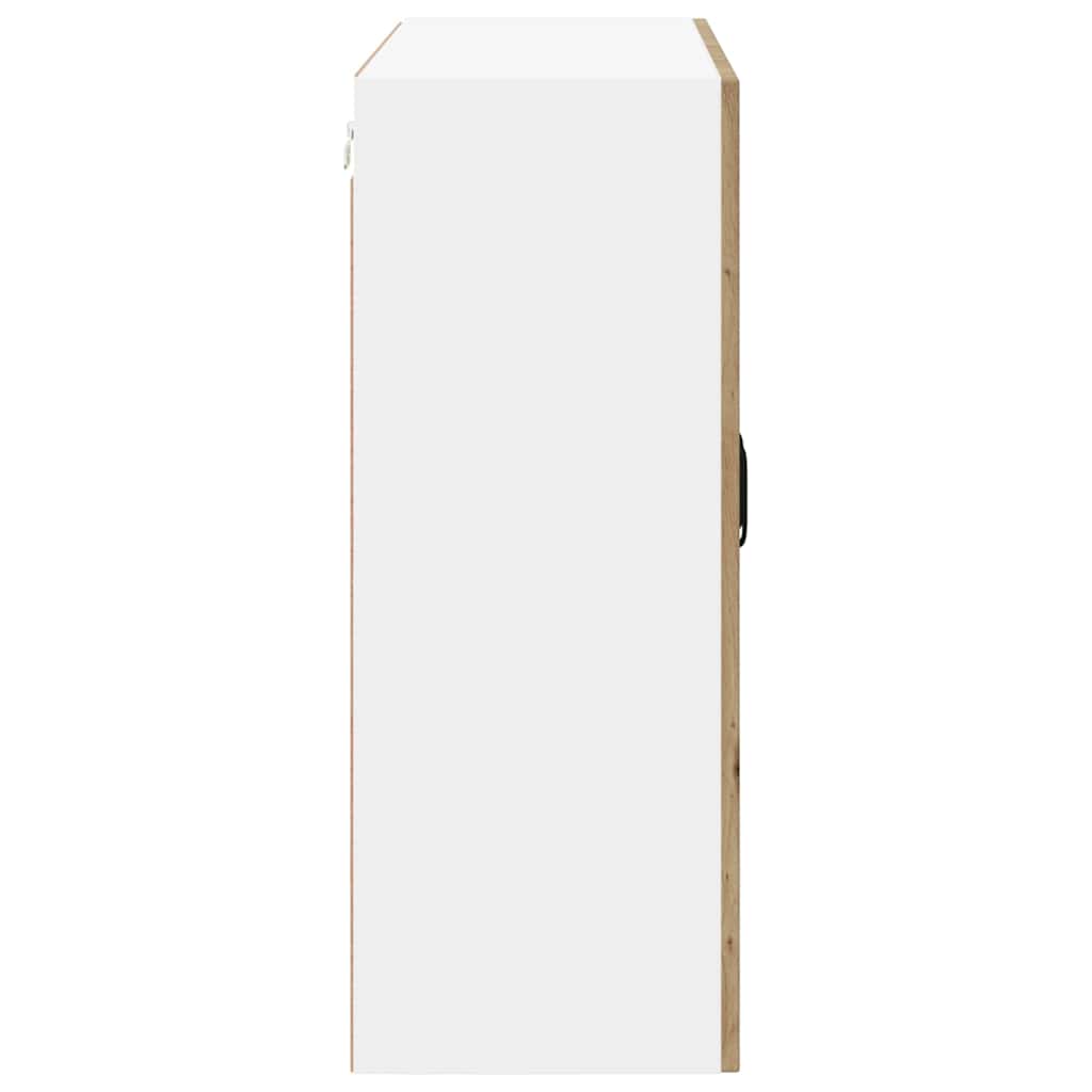 Mobile in vetro da parete LUCCA Rovere Artigianale | homemem39
