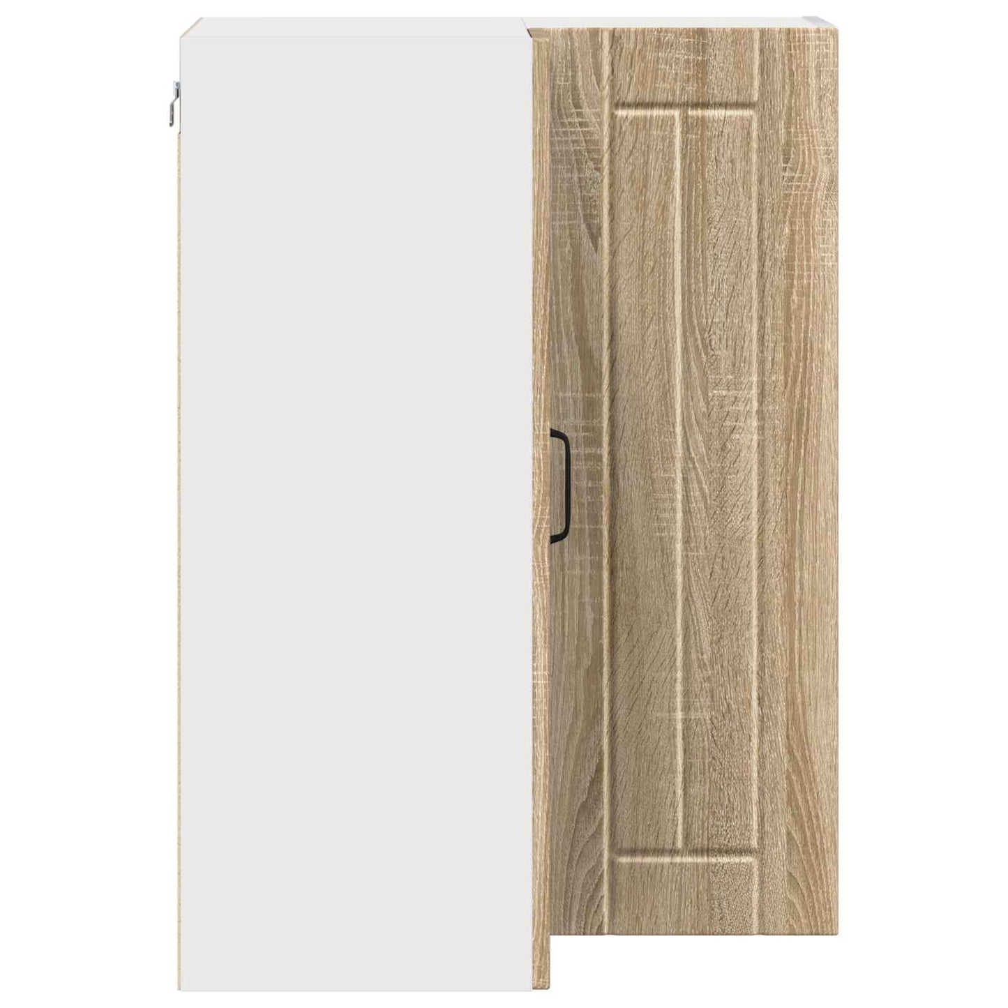 Mobile angolare per parete LUCCA Rovere Sonoma 57 x 57 x 80 cm | homemem39