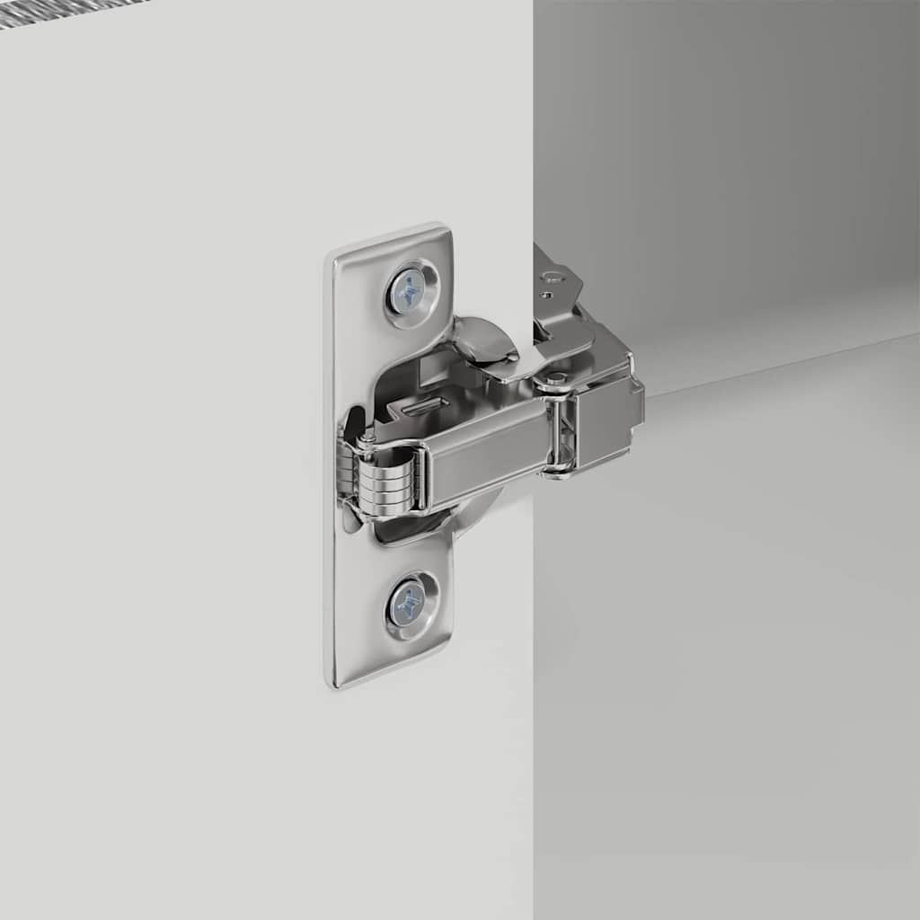 Mobile angolare per parete LUCCA Grigio Sonoma 57 x 57 x 80 cm | homemem39