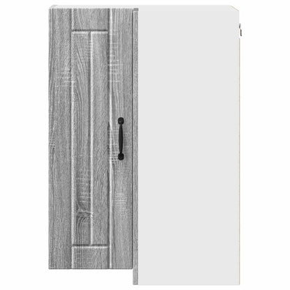 Mobile angolare per parete LUCCA Grigio Sonoma 57 x 57 x 80 cm | homemem39