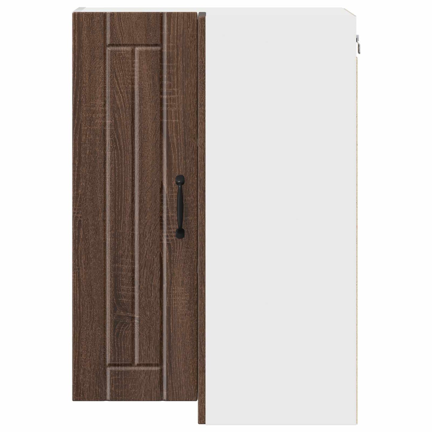 Mobile angolare per parete LUCCA Rovere Marrone 57 x 57 x 80 cm | homemem39