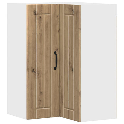Mobile angolare per parete LUCCA Rovere Artigianale | homemem39