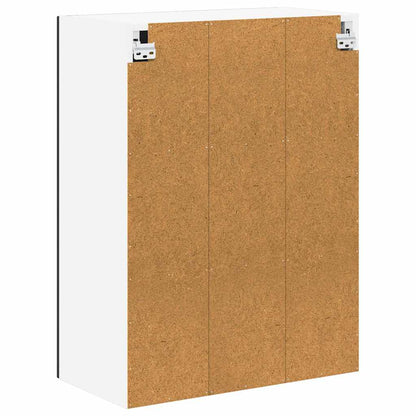 Mobile in vetro da parete LUCCA Nero 60 x 31 x 80 cm | homemem39