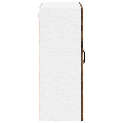 Mobile in vetro da parete LUCCA Rovere Fumo 60 x 31 x 80 cm | homemem39
