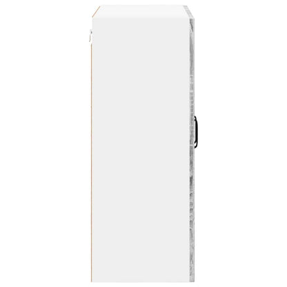 Mobile in vetro da parete LUCCA Grigio Sonoma 60 x 31 x 80 cm | homemem39