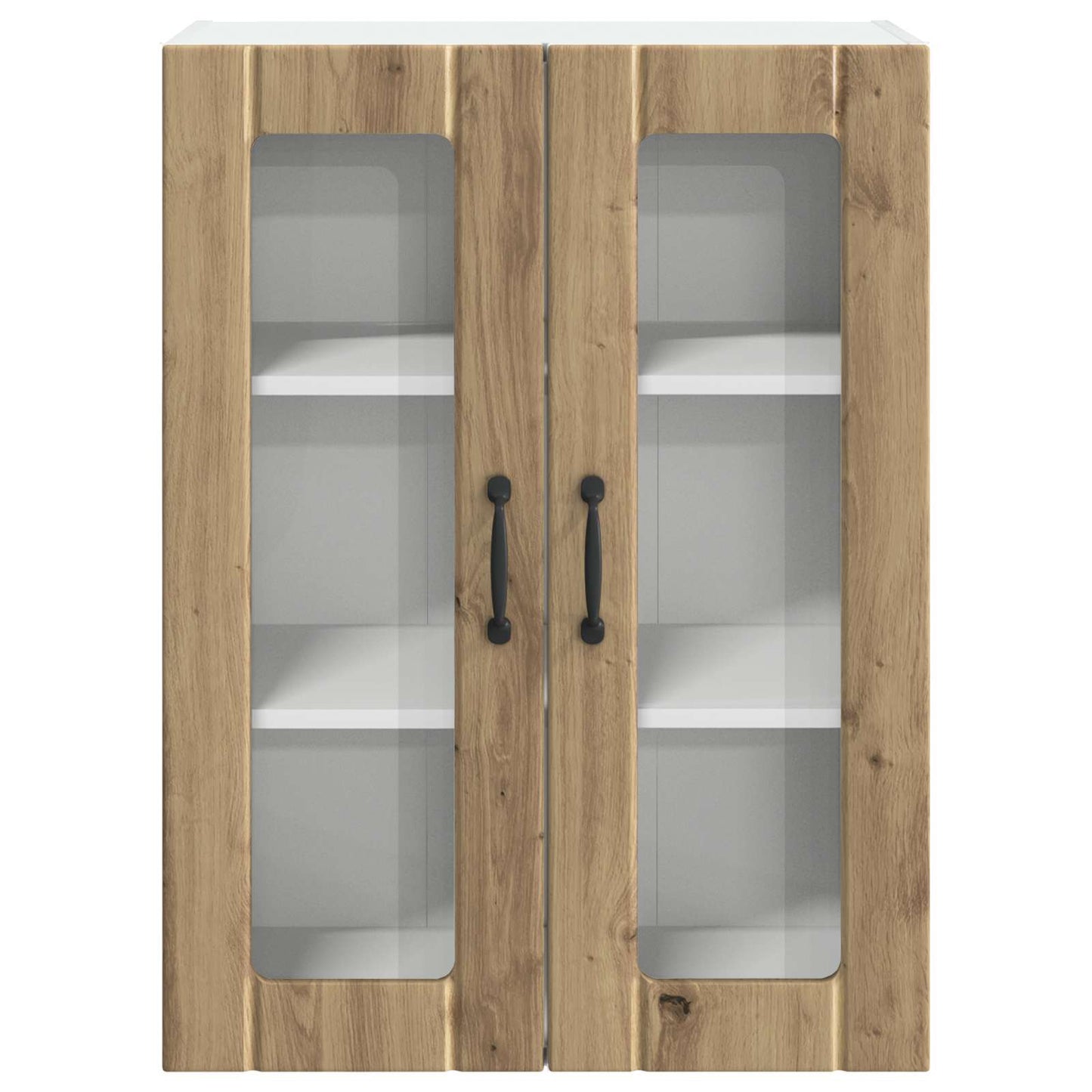 Mobile in vetro da parete LUCCA Rovere Artigianale | homemem39
