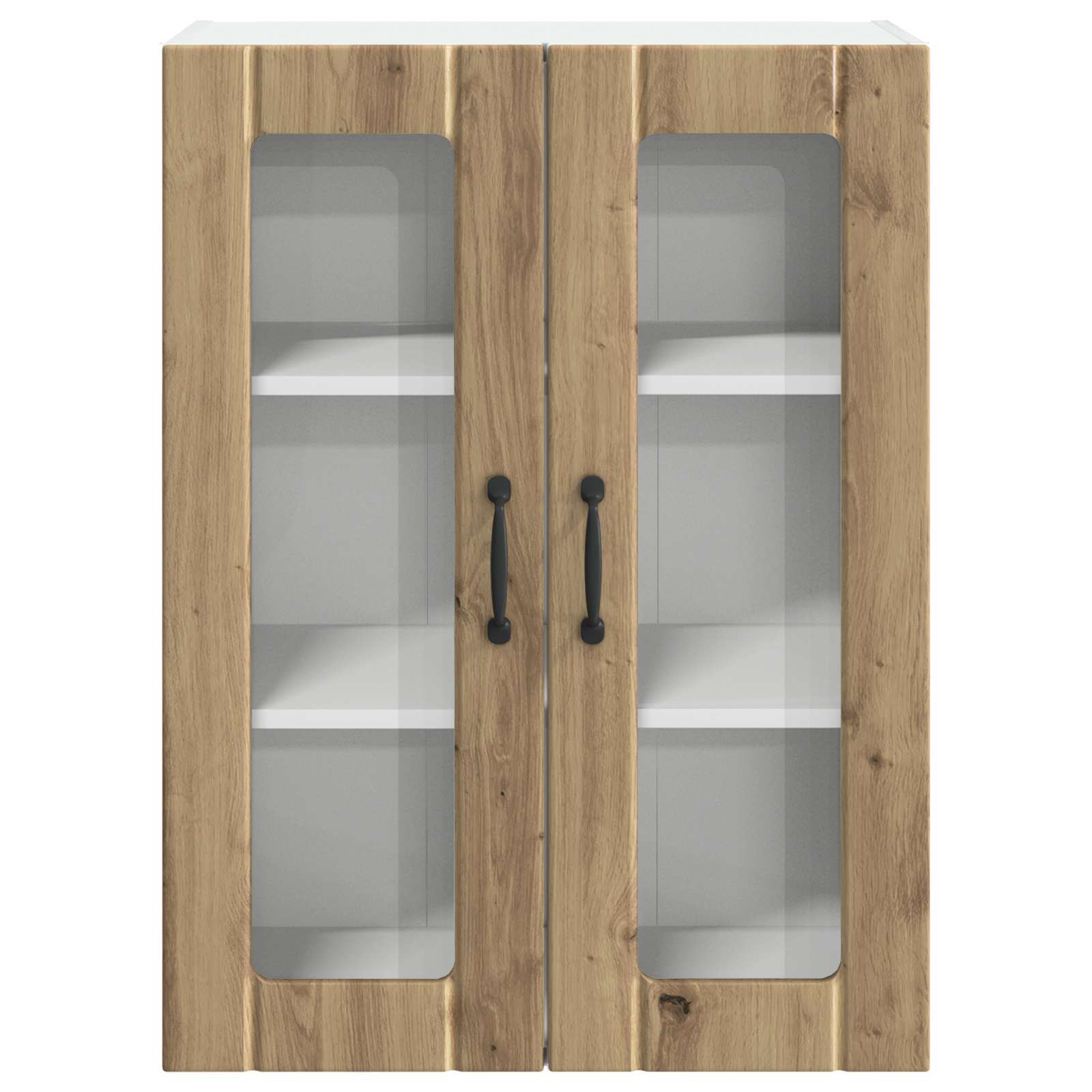 Mobile in vetro da parete LUCCA Rovere Artigianale | homemem39