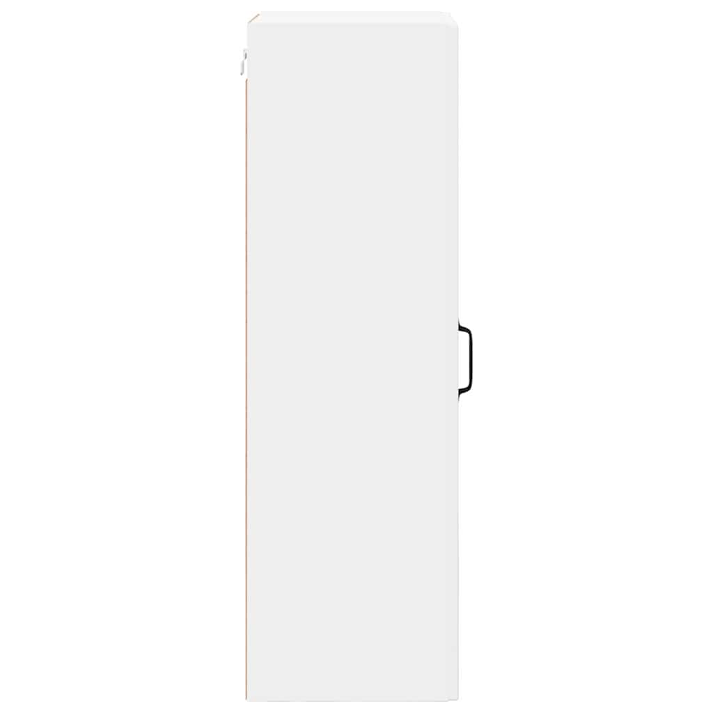 Mobile in vetro da parete LUCCA Bianco 40 x 31 x 100 cm | homemem39