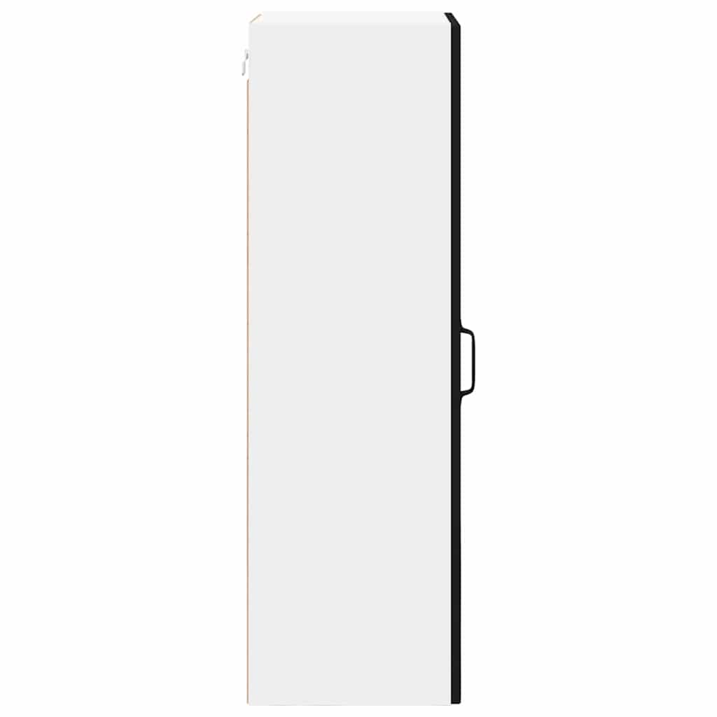 Mobile in vetro da parete LUCCA Nero 40 x 31 x 100 cm | homemem39