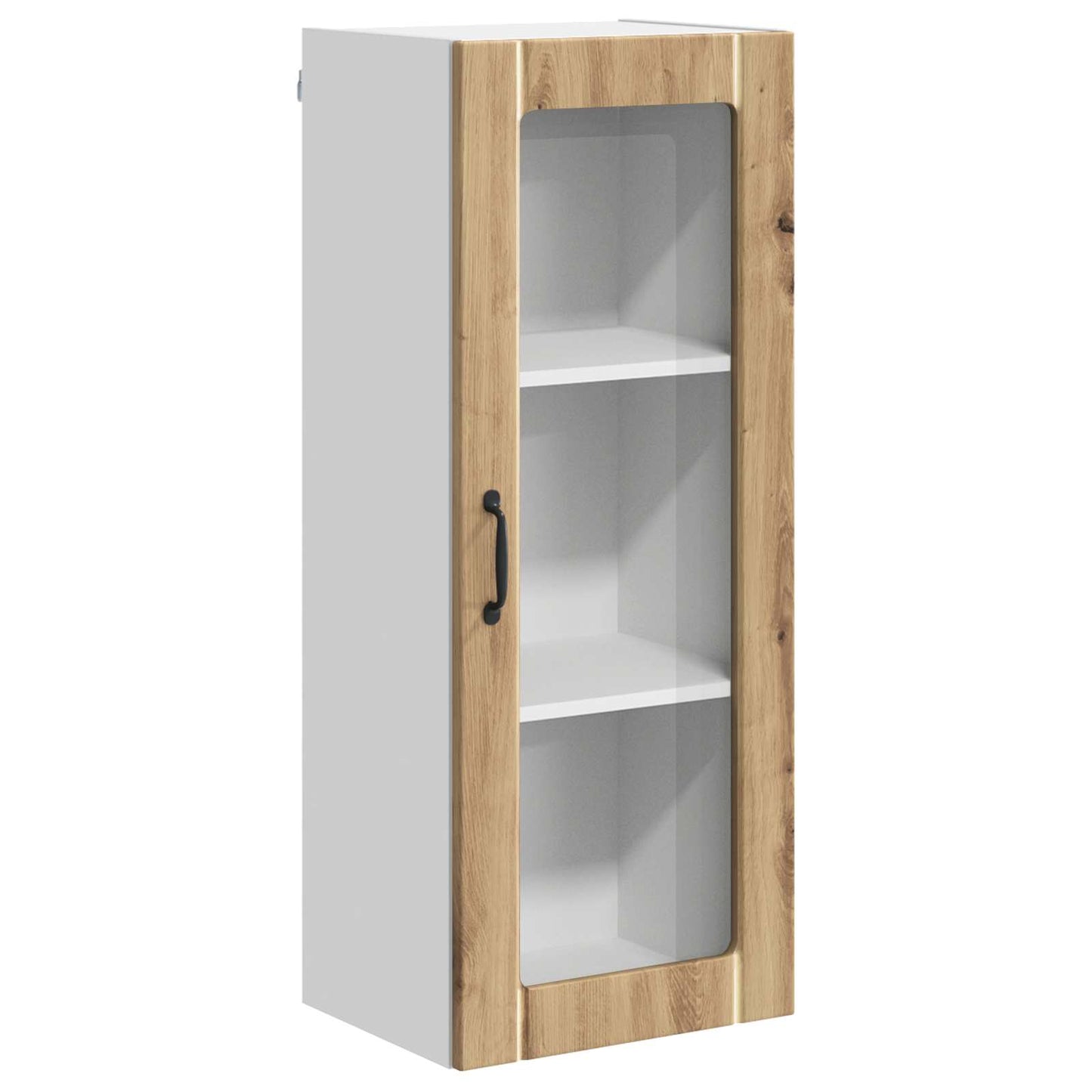 Mobile in vetro da parete LUCCA Rovere Artigianale | homemem39