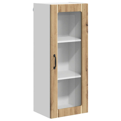 Mobile in vetro da parete LUCCA Rovere Artigianale | homemem39
