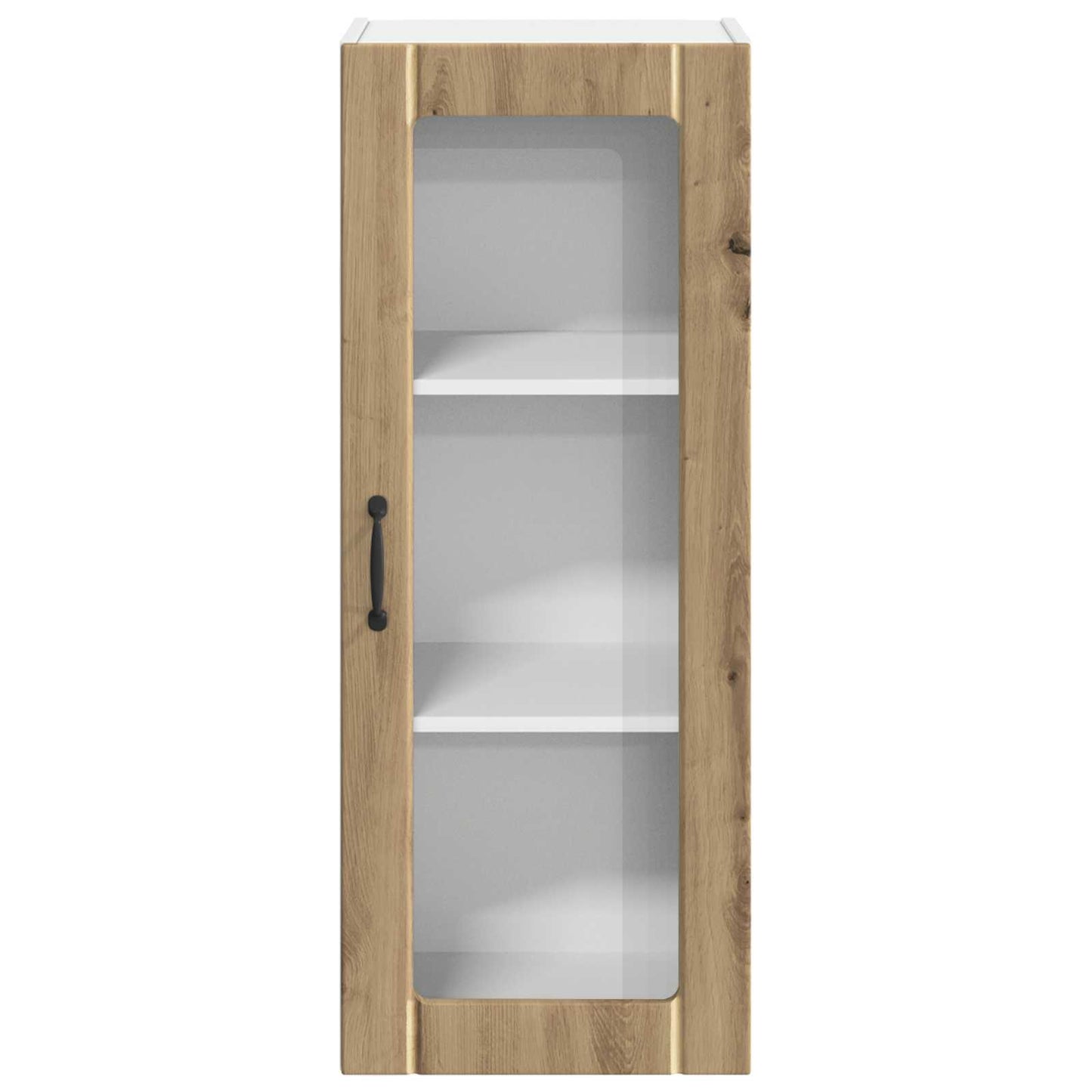 Mobile in vetro da parete LUCCA Rovere Artigianale | homemem39