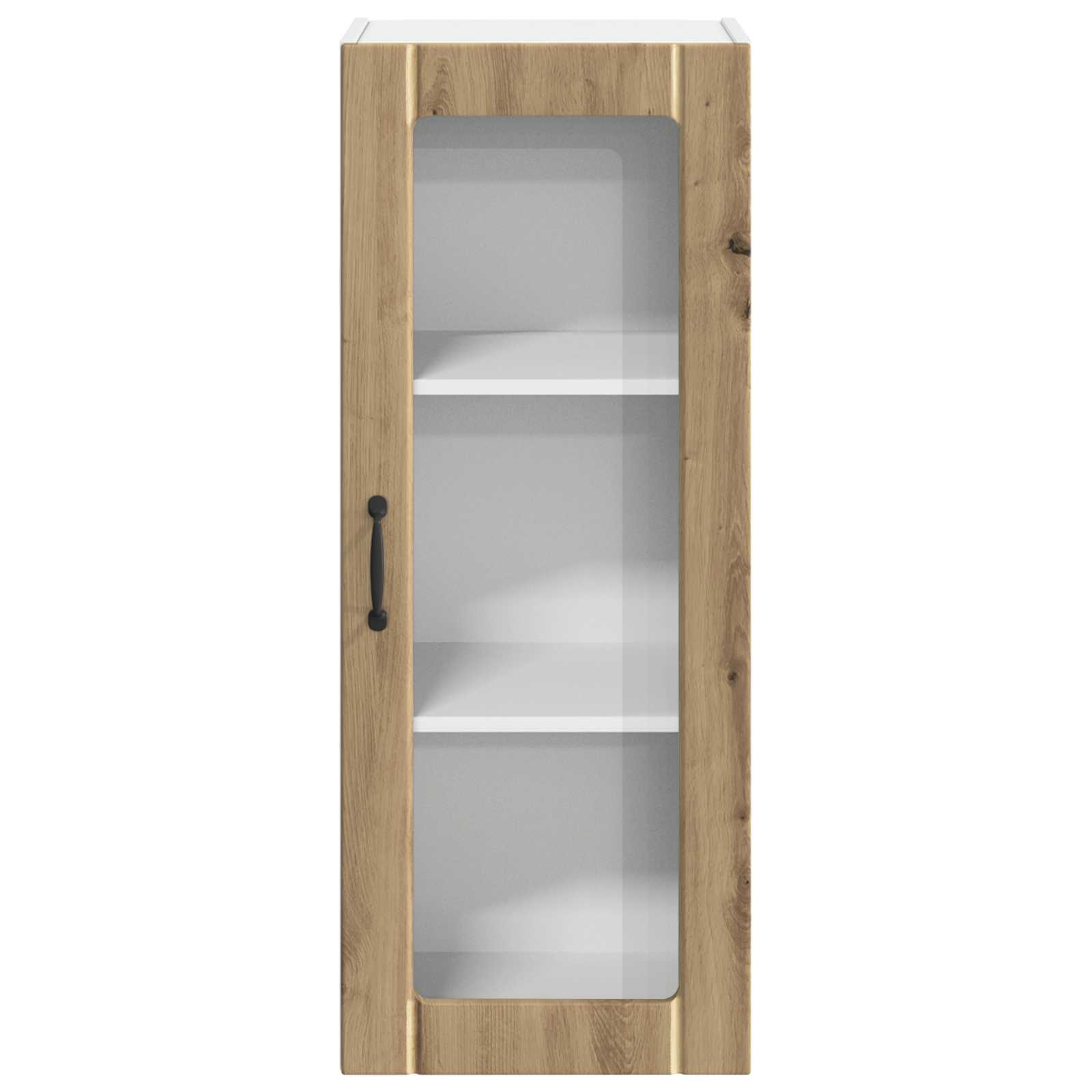 Mobile in vetro da parete LUCCA Rovere Artigianale | homemem39