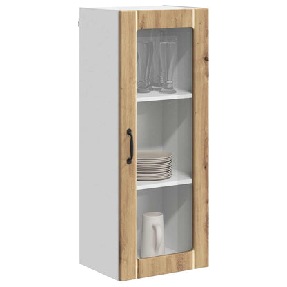 Mobile in vetro da parete LUCCA Rovere Artigianale | homemem39