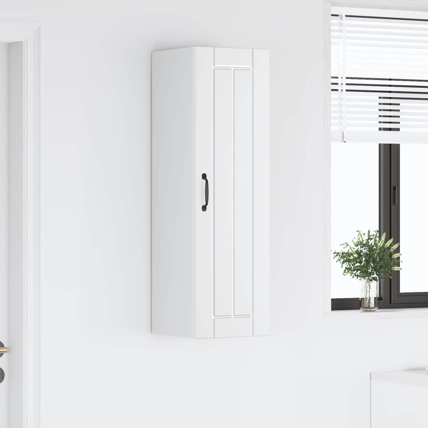Armadietto a muro LUCCA Bianco 30 x 31 x 100 cm | homemem39