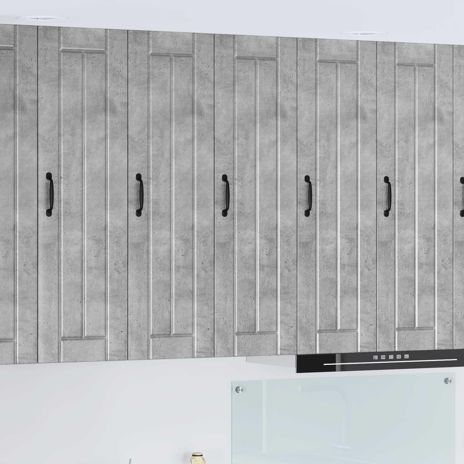 Armadietto a muro LUCCA Grigio Cemento 30 x 31 x 100 cm | homemem39
