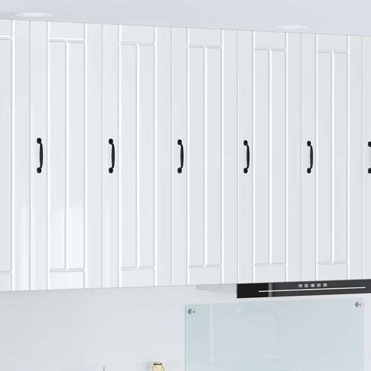 Armadietto a muro LUCCA Bianco Lucido 30 x 31 x 100 cm | homemem39