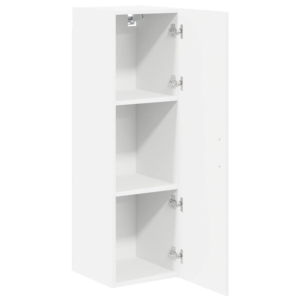 Armadietto a muro LUCCA Bianco Lucido 30 x 31 x 100 cm | homemem39
