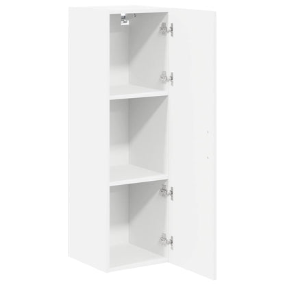 Armadietto a muro LUCCA Bianco Lucido 30 x 31 x 100 cm | homemem39