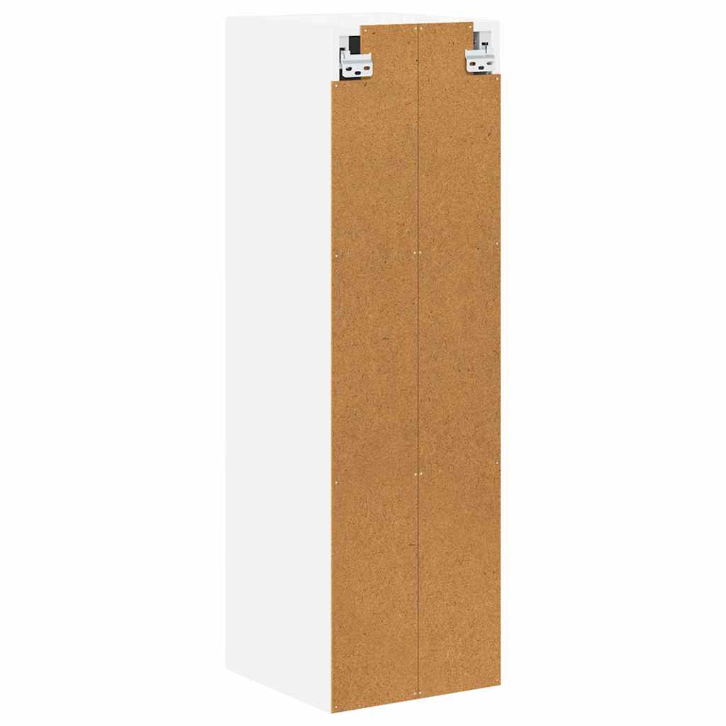 Armadietto a muro LUCCA Bianco Lucido 30 x 31 x 100 cm | homemem39