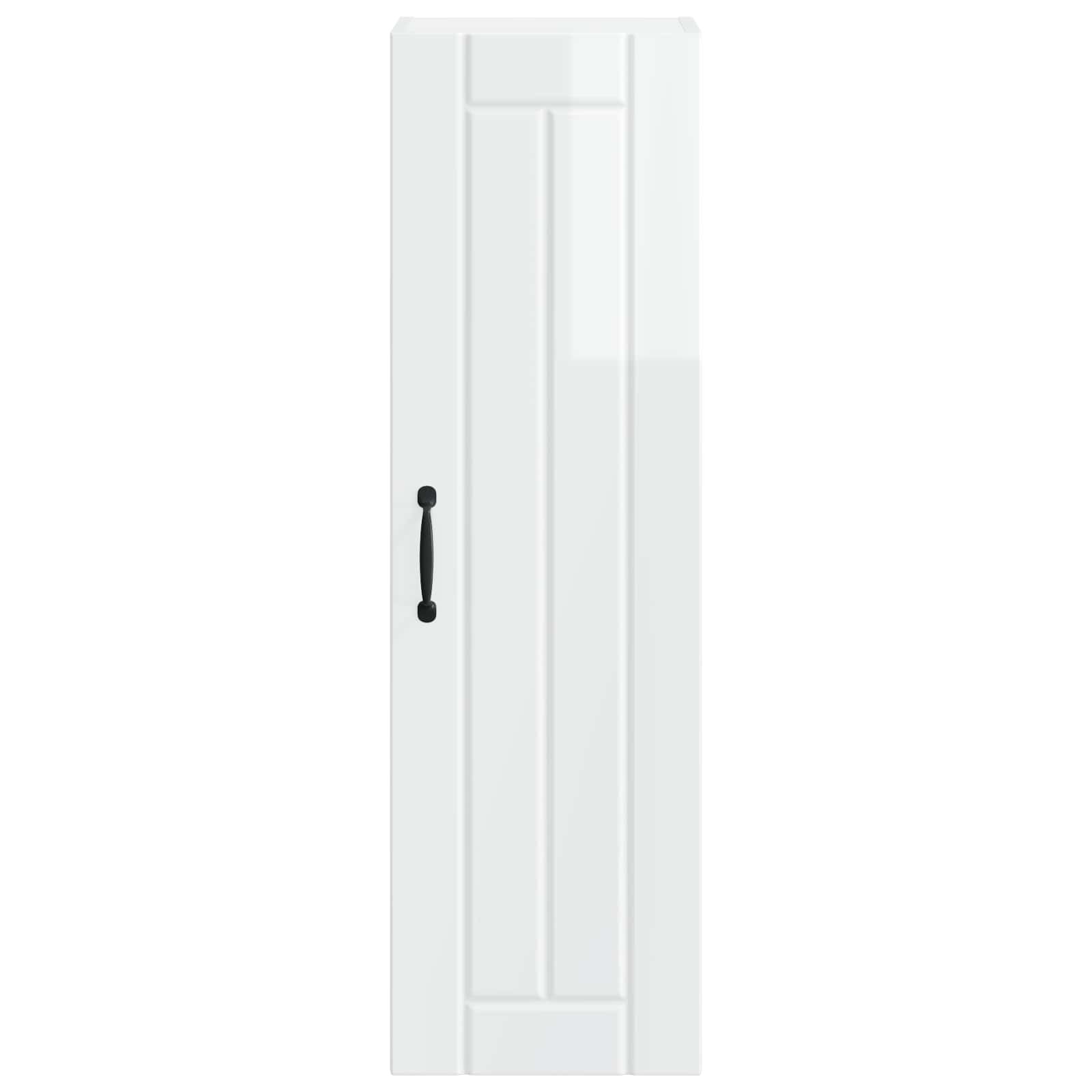 Armadietto a muro LUCCA Bianco Lucido 30 x 31 x 100 cm | homemem39