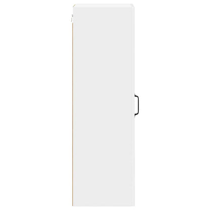 Armadietto a muro LUCCA Bianco Lucido 30 x 31 x 100 cm | homemem39