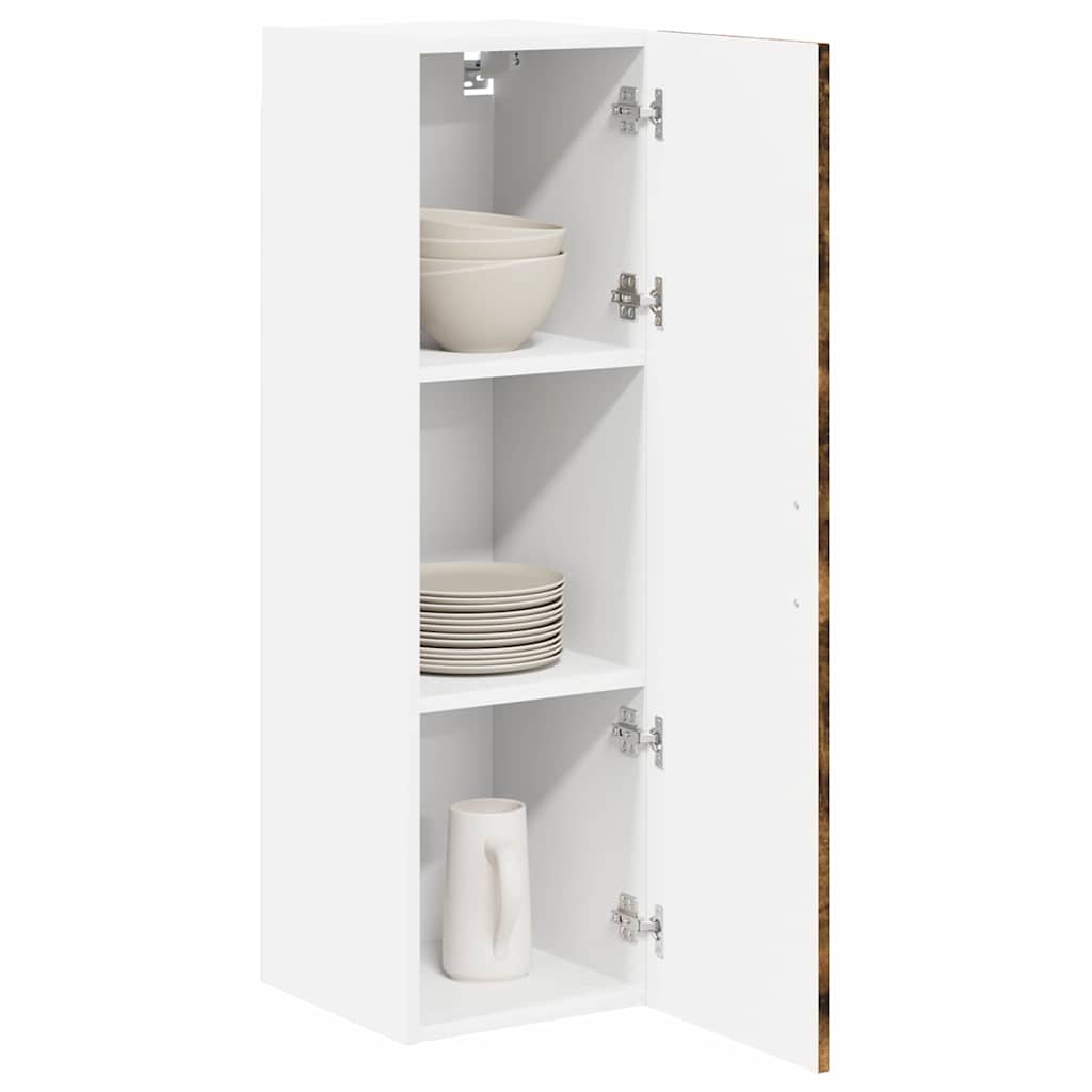 Armadietto a muro LUCCA Rovere Fumo 30 x 31 x 100 cm | homemem39